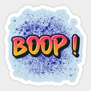 boop ! Sticker